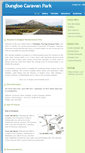 Mobile Screenshot of dungloecaravanpark.com
